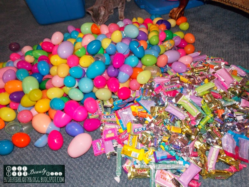 Blue Eyed Beauty Blog Candy Filled Easter Eggs