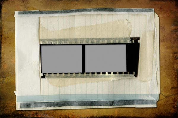 Free Cool Frames PSD Template With 2 Horizontal Images Free Cool Frames PSD Template With 2 Horizontal Images