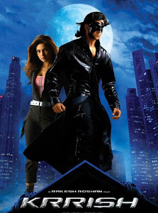 Poster Of Bollywood Movie Krrish (2006) 300MB Compressed Small Size Pc Movie Free Download worldfree4u.com