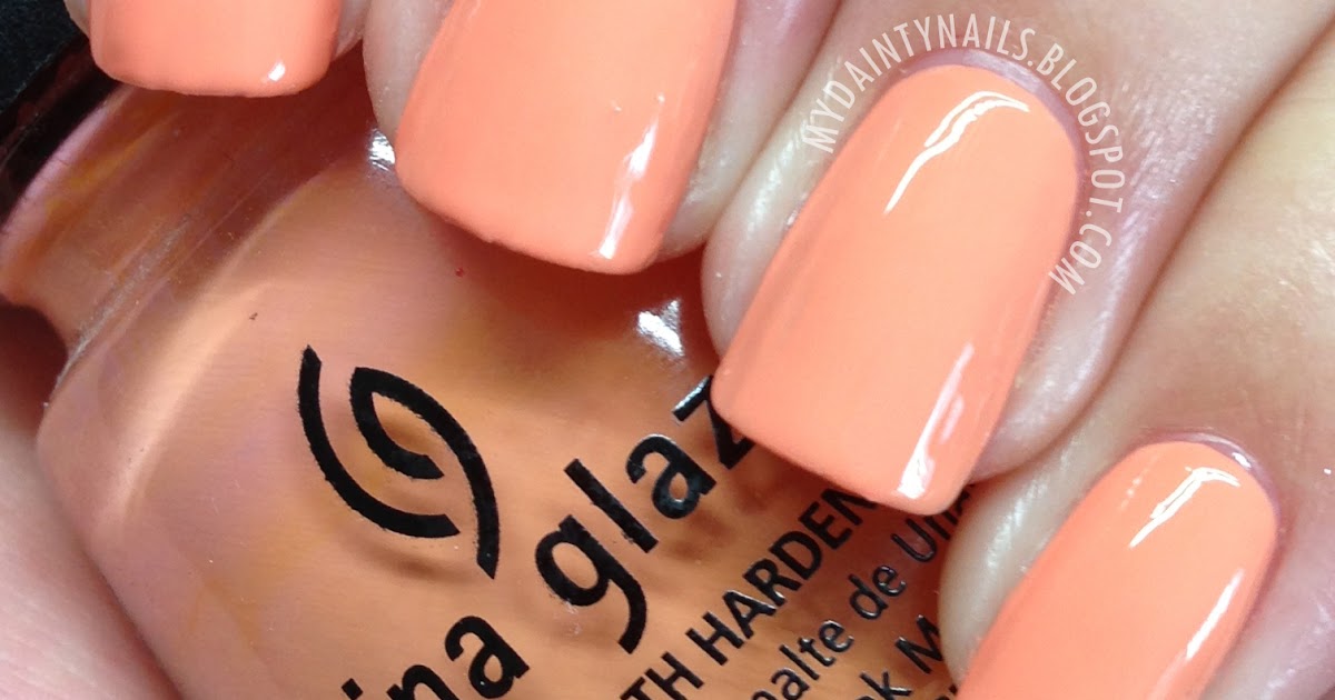 4. China Glaze Nail Lacquer in "Peachy Keen" - wide 3