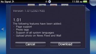 Facebook application for PS Vita Updated, It Can Uploading Photos