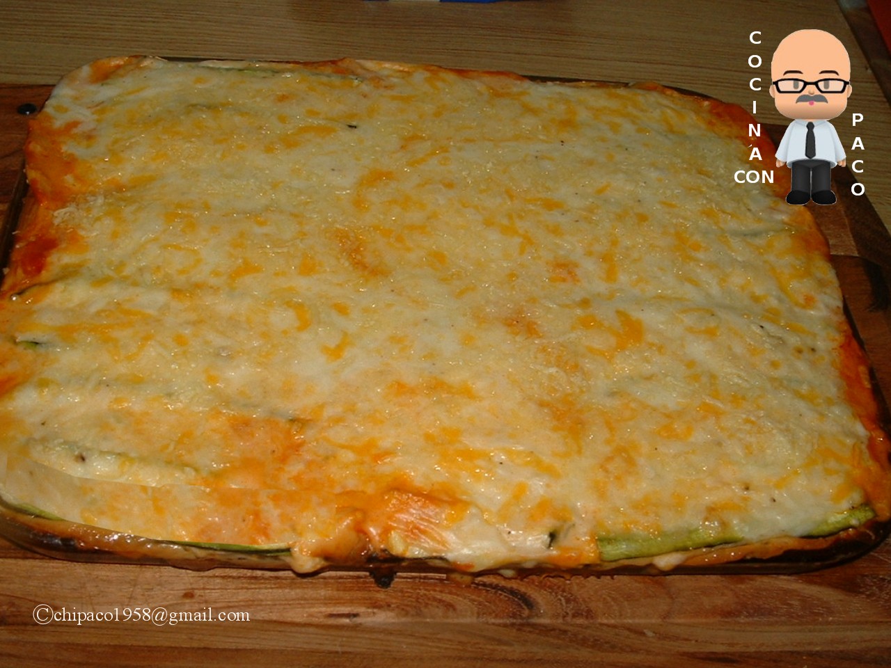 Lasaña De Calabacin Jamon York Y Queso Lasaña de calabacín jamón y queso - Cocina con Paco