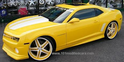 carro camaro amarelo