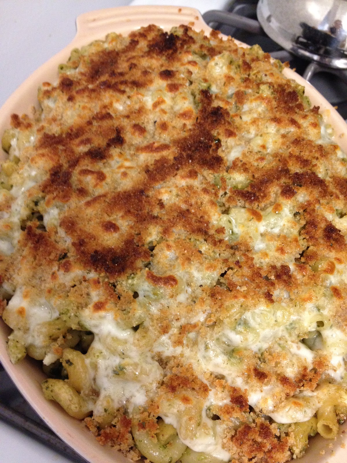 Little Italian Lady Pesto Mac & Cheese