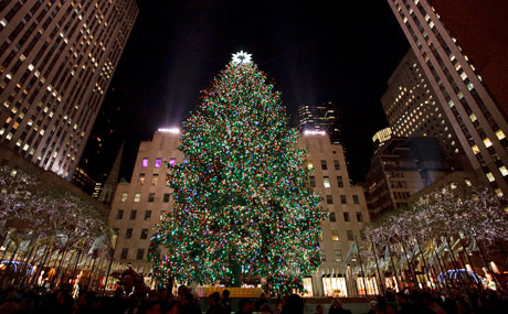Rock Center Christmas tree
