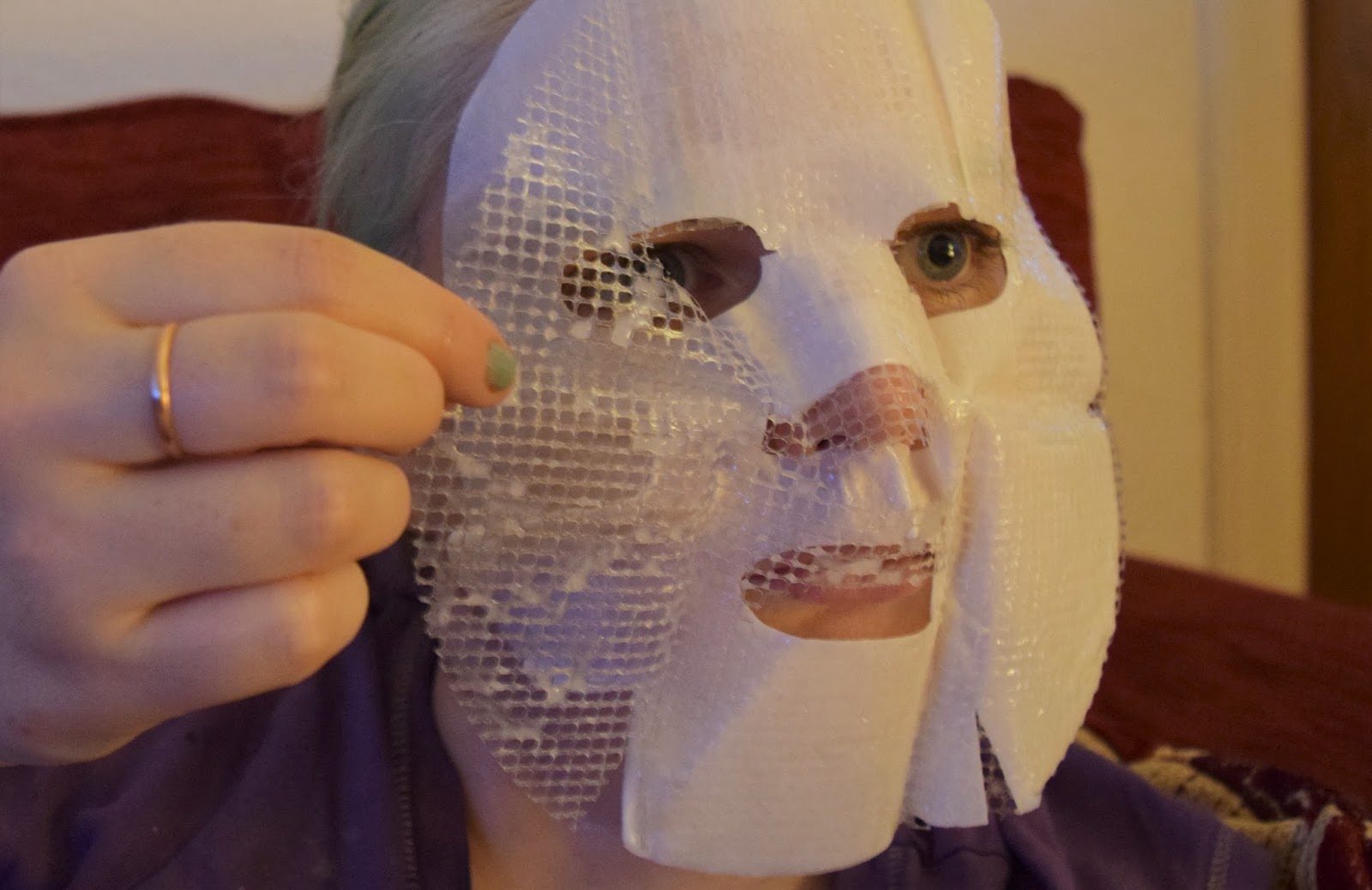 FACE MASK FRIDAY TOO COOL FOR SCHOOL EGG CREAM MASK A Life With Frills