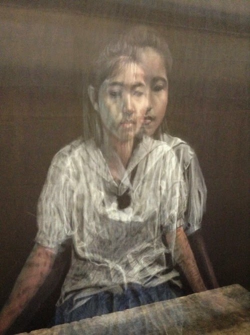 繊維から生み出すホログラム風3Dアート