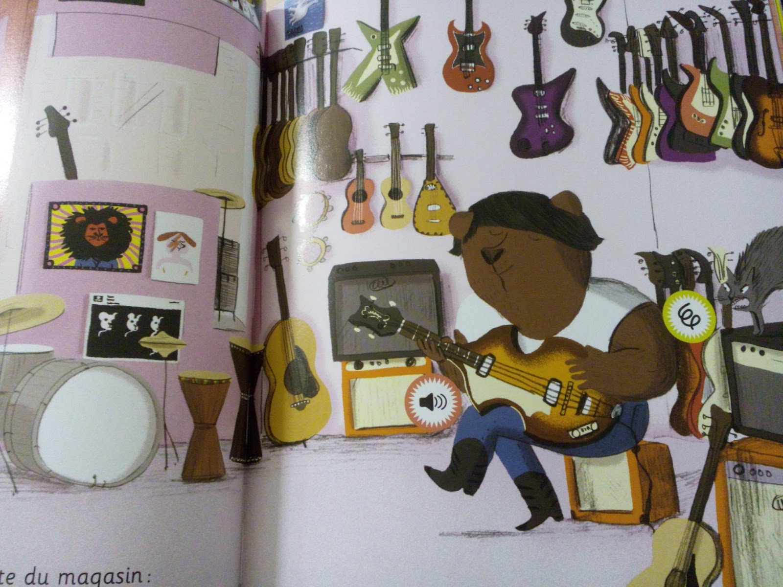 Paco et le rock - Mes petits livres sonores - Dès 3 ans : Le Huche, Magali:  : Livres