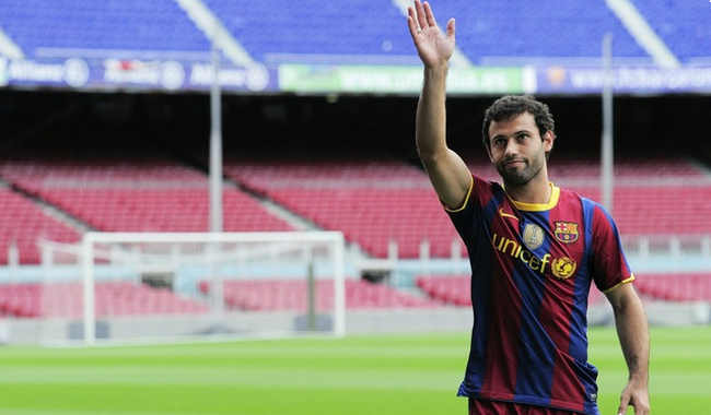 Javier Mascherano (Barcelona) Javier Mascherano (Barcelona)