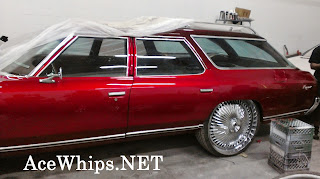 Ace 1 Young Castro Candy Red Chevy Kingswood Wagon On 28