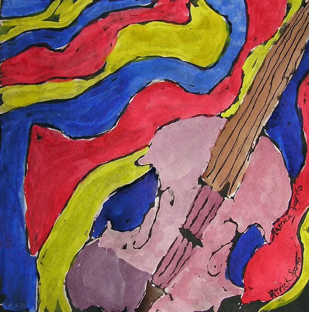 P. C. K. Art Room Watercolor Ink Resist with Tempera Paint