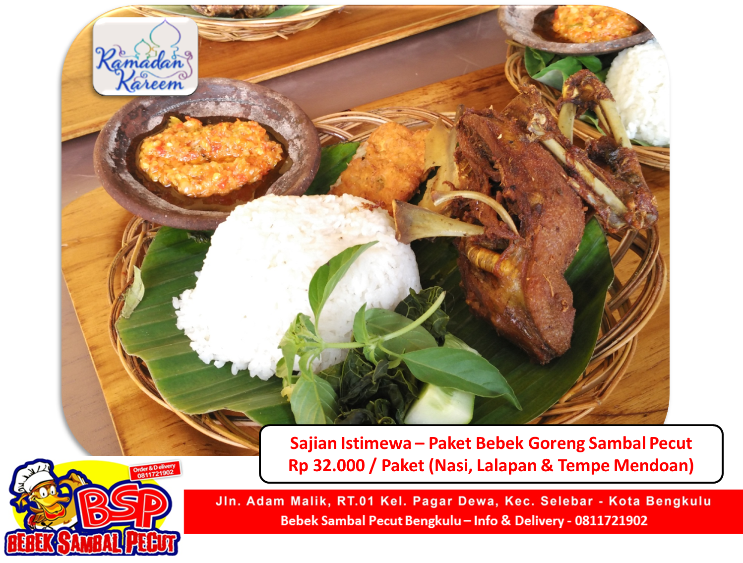 Sajian Istimewa - Bebek Goreng Sambal Pecut