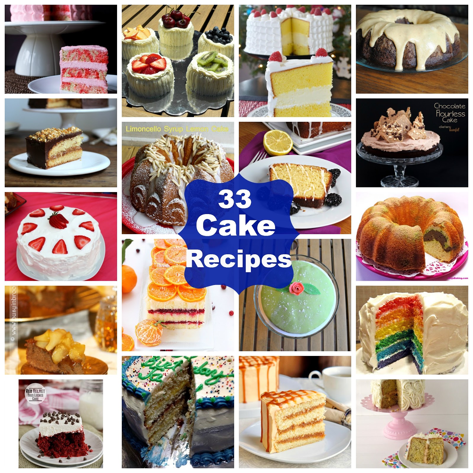33 Delicious Cakes for my 33rd Birthday! HezziD's Books