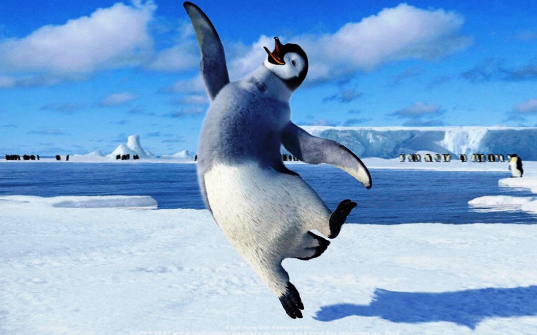 Gambar kartun Happy Feet - 2