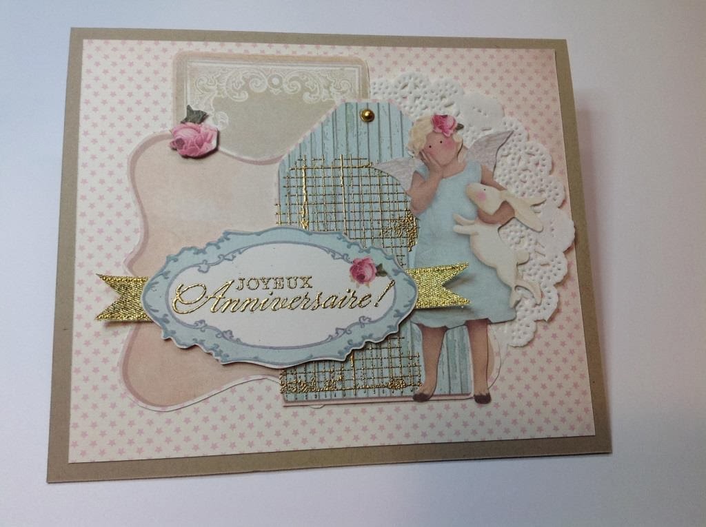 Carte d'anniversaire TILDA