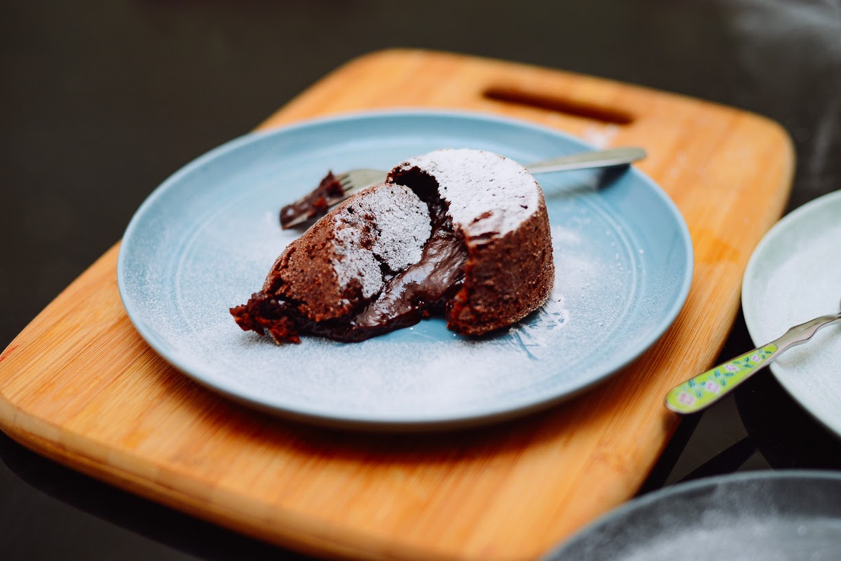 BAILEY'S CHOCOLATE LAVA CAKE RECIPE eatandtreats Indonesian Food