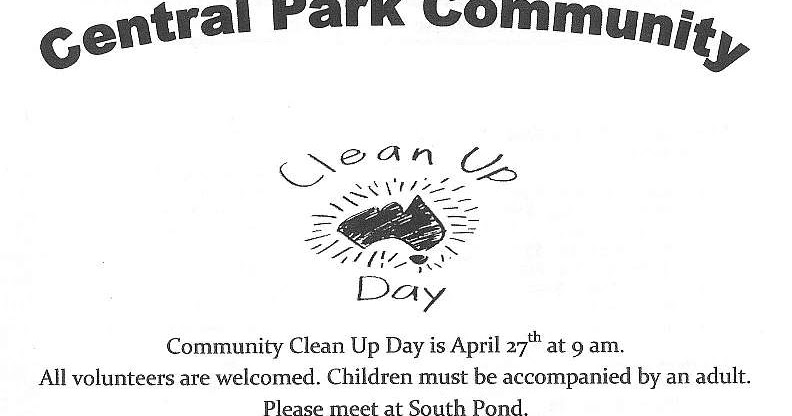 Central Park In Shelby Township 2013 Clean Up Day And Garage Sale