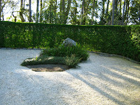 Landscape japanese garden Montevideo Uruguay 