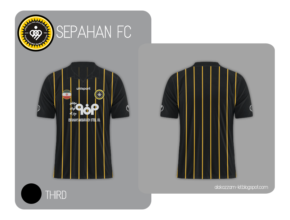 Foolad Mobarakeh Sepahan Sport Club X TRIDENTE, Home kit