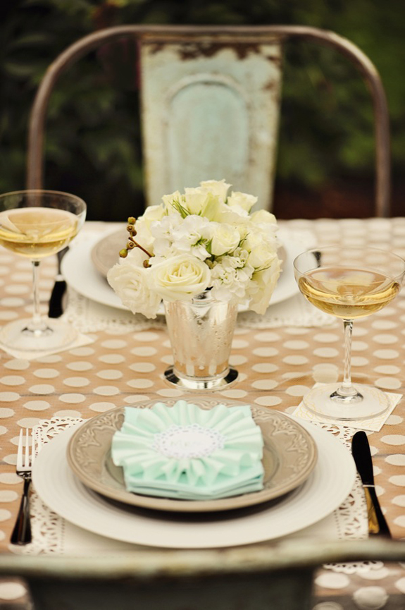 A Secret Garden Party Polka Dot Tablecloth B.A.S Blog