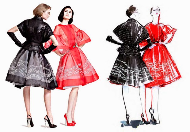 El desfile de Chanel Alta Costura Primavera-Verano 2015 : The