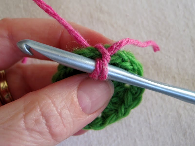 Mr. Micawber's Recipe for Happiness Knotless Standing Single Crochet