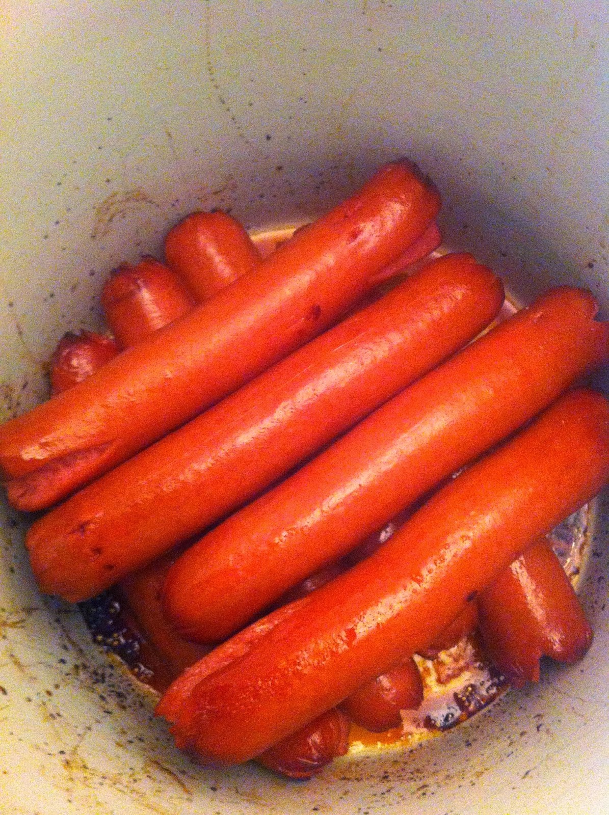 CrockPot Chili Cheese Hot Dogs Aunt Bee's Recipes