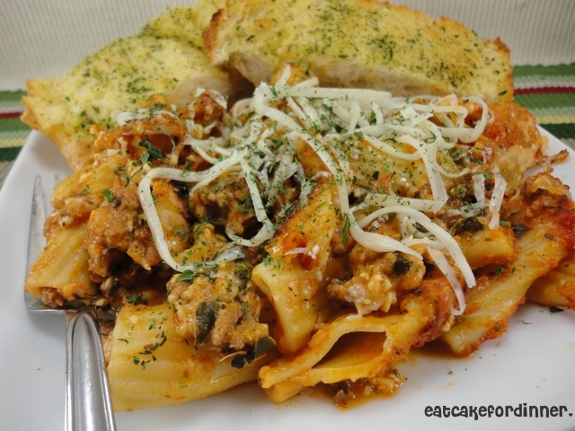 Eat Cake For Dinner Easy Baked Ziti With Cottage Cheese