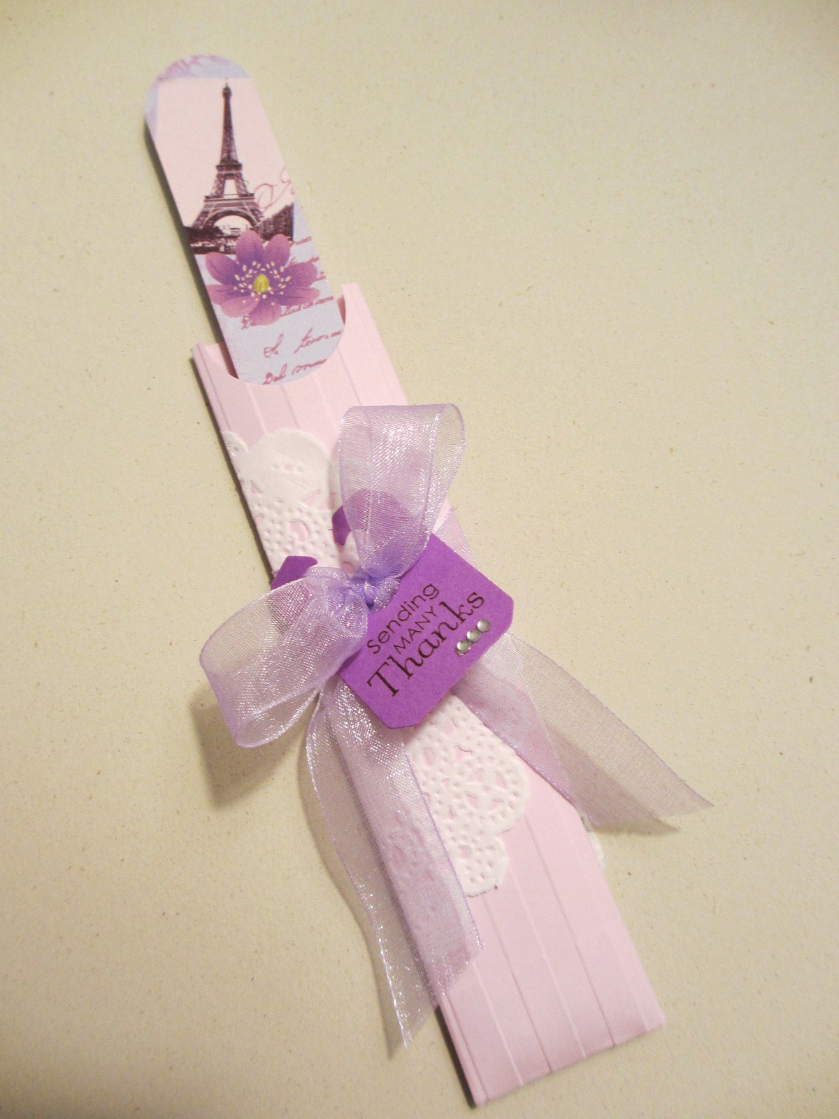 Sincerely, Babette Nail File Holder