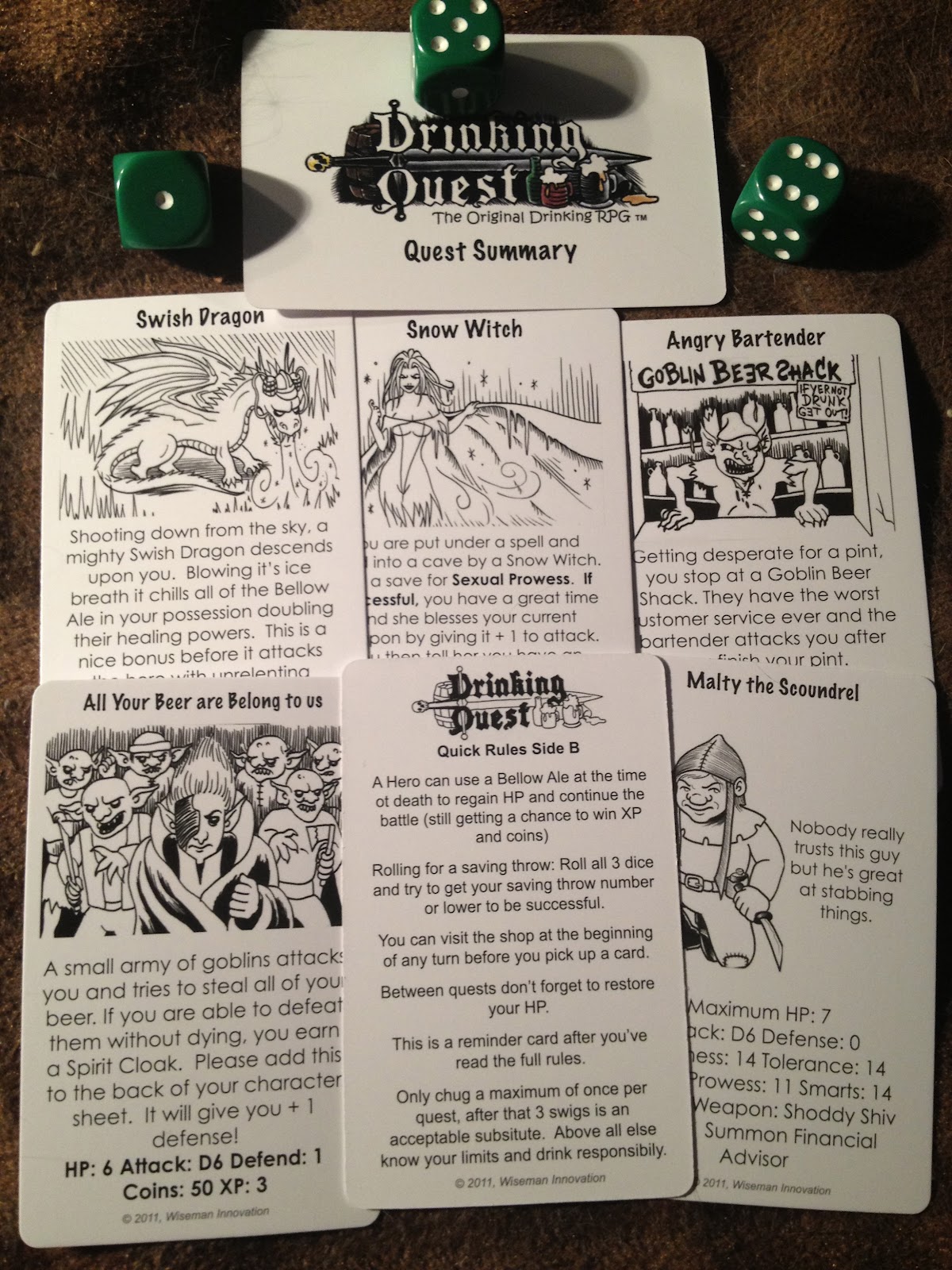 Tenkar's Tavern First Impressions Drinking Quest The Original