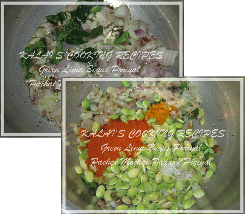 KALAI'S COOKING RECIPES Simple Green Lima Beans Pachai Mochai Payaru