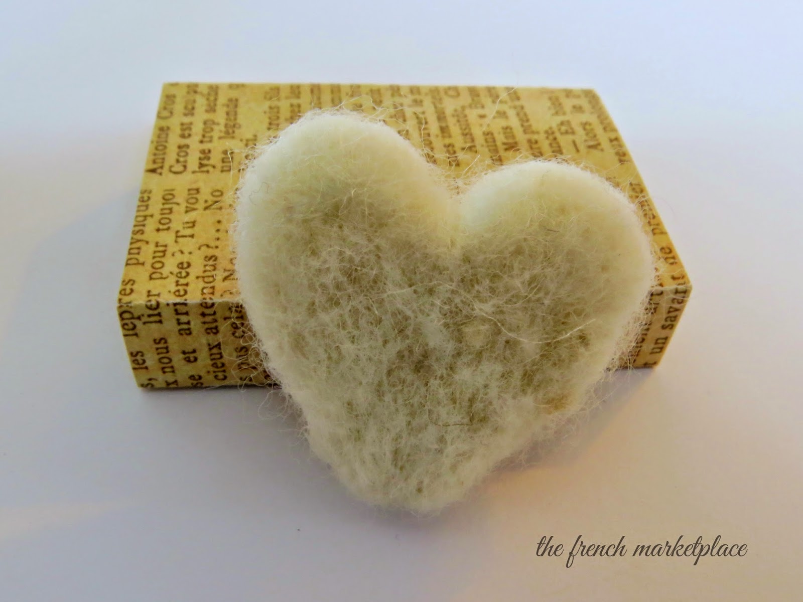 Musings From A French Cottage Needle Felted Hearts