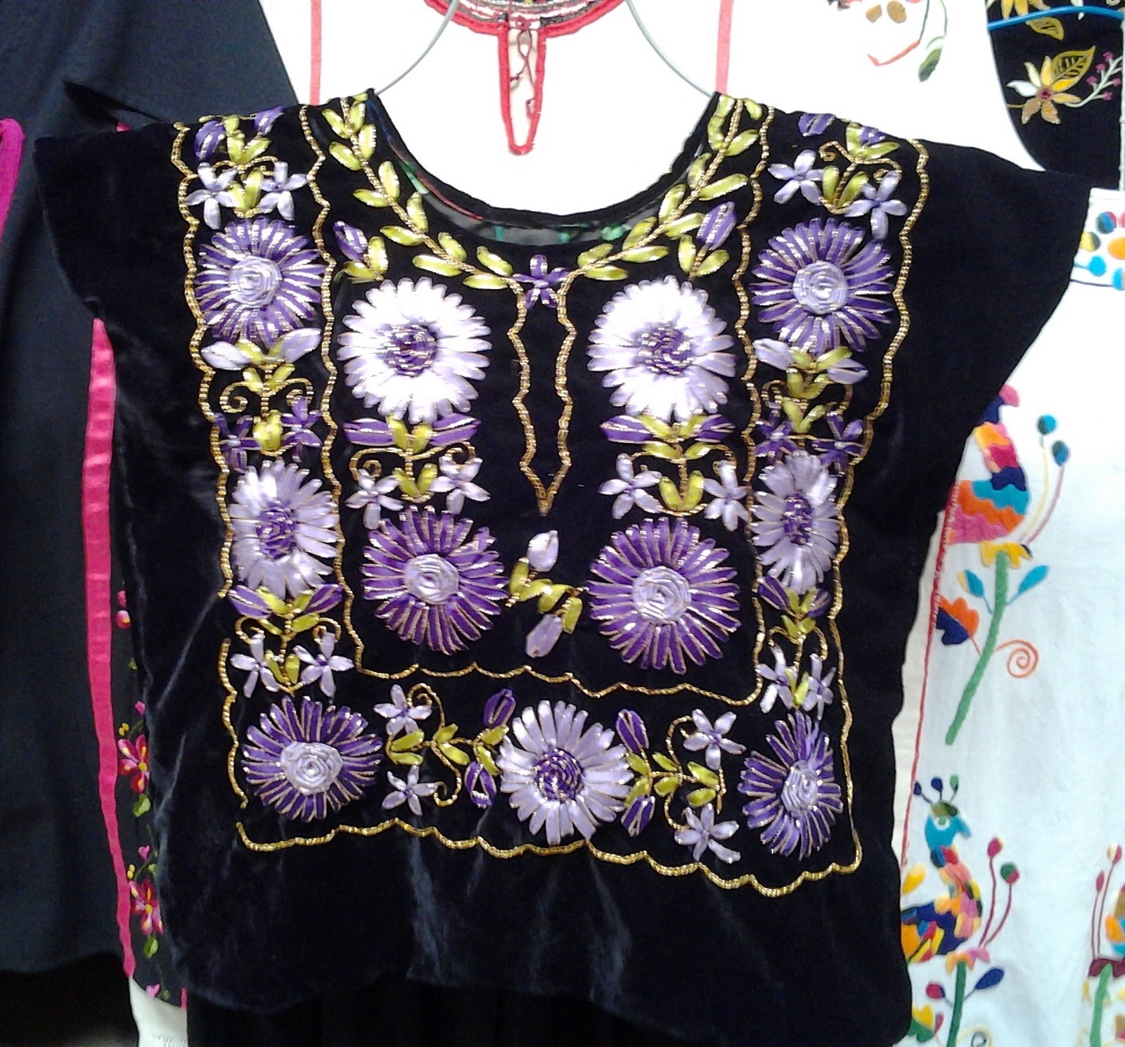 Bordadas Liston Blusas Bordadas En Cinta Blusas Bordadas Con