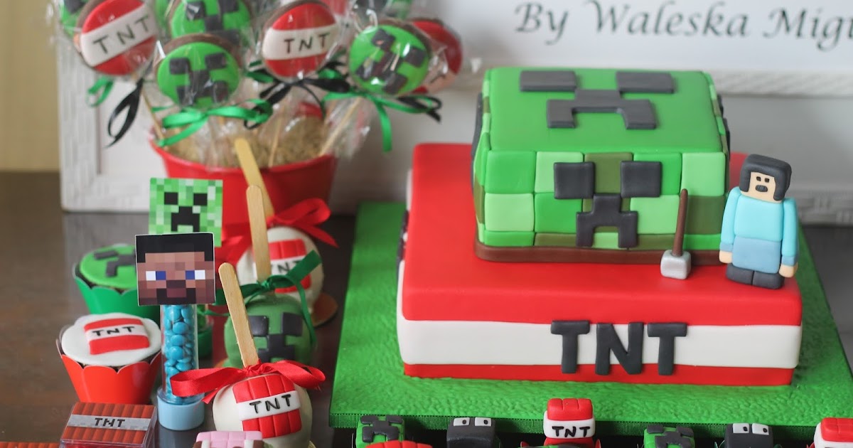Party Cakes : Festa Minecraft.