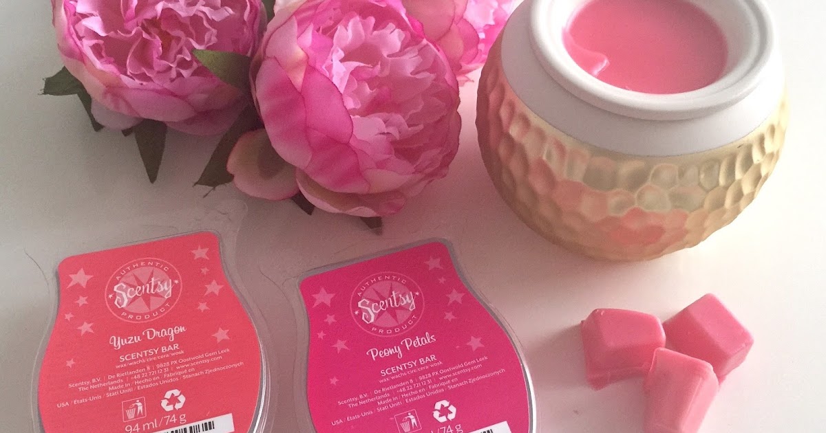 Scentsy Goldsmith warmer review and Scentsy bars in Yuzu Dragon and