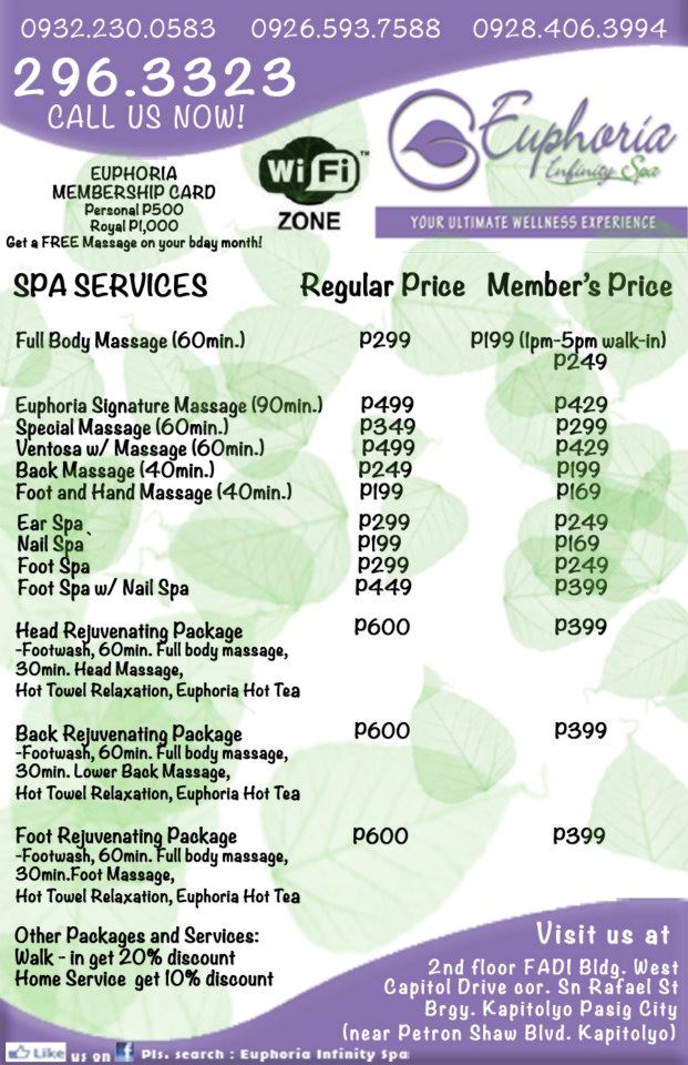 Massage for ★men (str-gay-bi-cru) by ★male masseur at your hotel/home #SandaanPH 100 Years of Philippine Cinema: Euphoria Infinity Spa