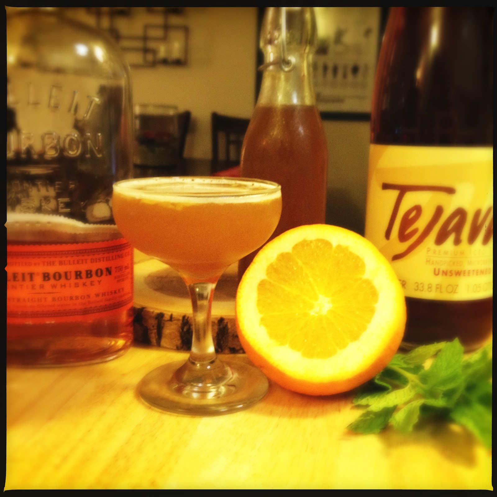 The Lush Chef Sweet Tea Bourbon Cocktail