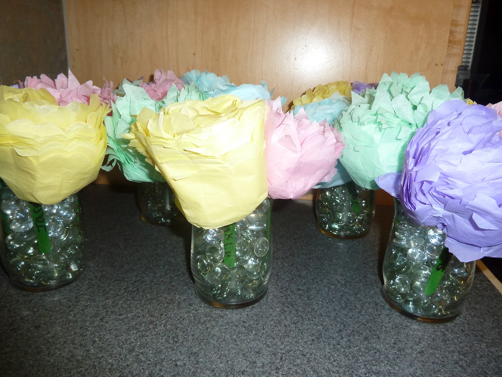 Room Mom Extraordinaire Tissue Paper Flowers