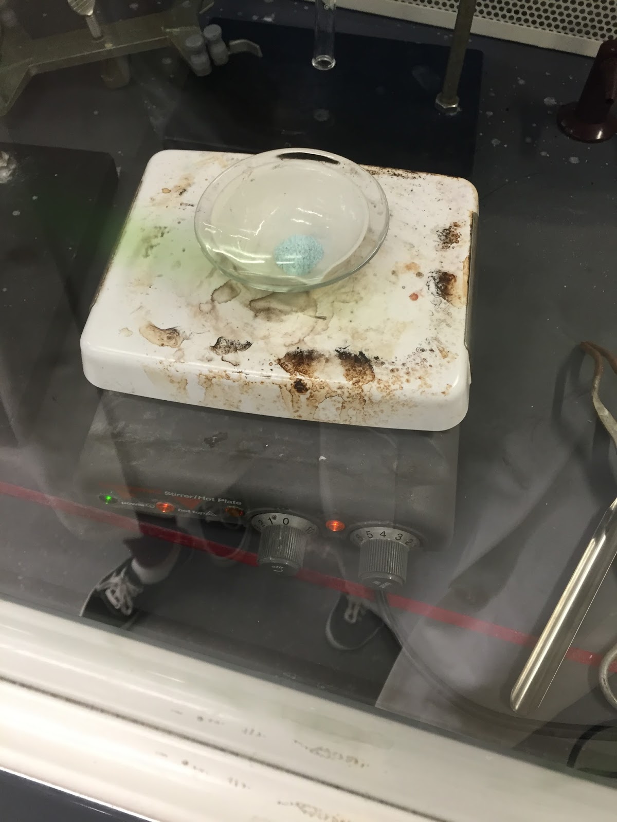 Meghana's Molecules Composition of a Copper Sulfate Hydrate Lab