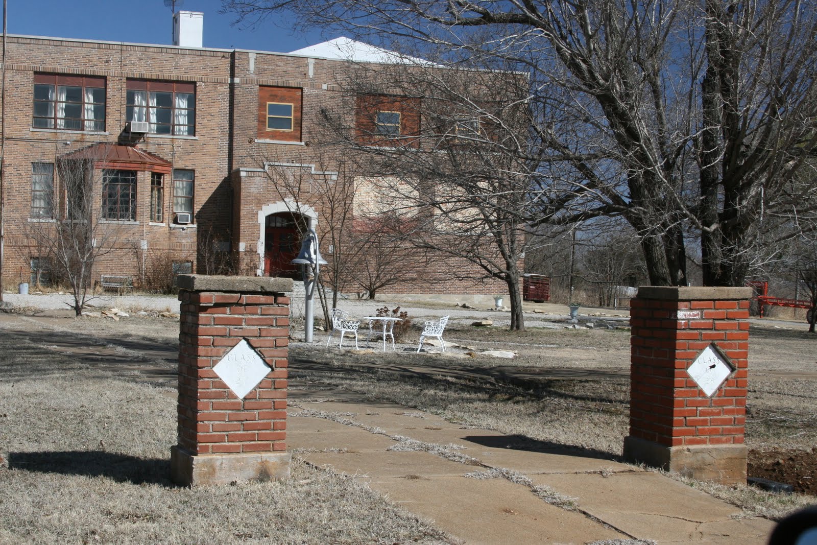 Home on the Range Shidler History red brick streets