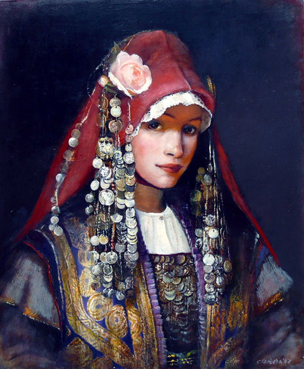 Снежана Славова,Snejana Slavova, Болгария,художник,картины,картинки,красивые женщины,портреты