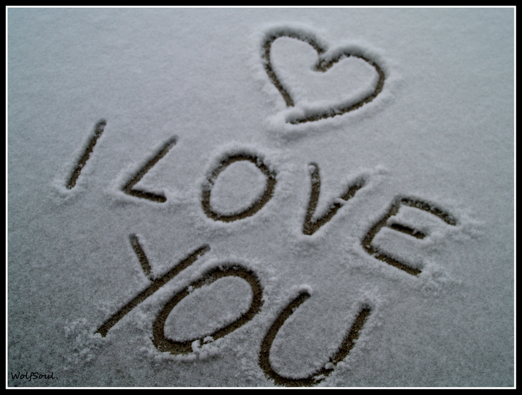 word i love you