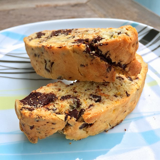 pepsakoy Chocolate Orange Almond Biscotti