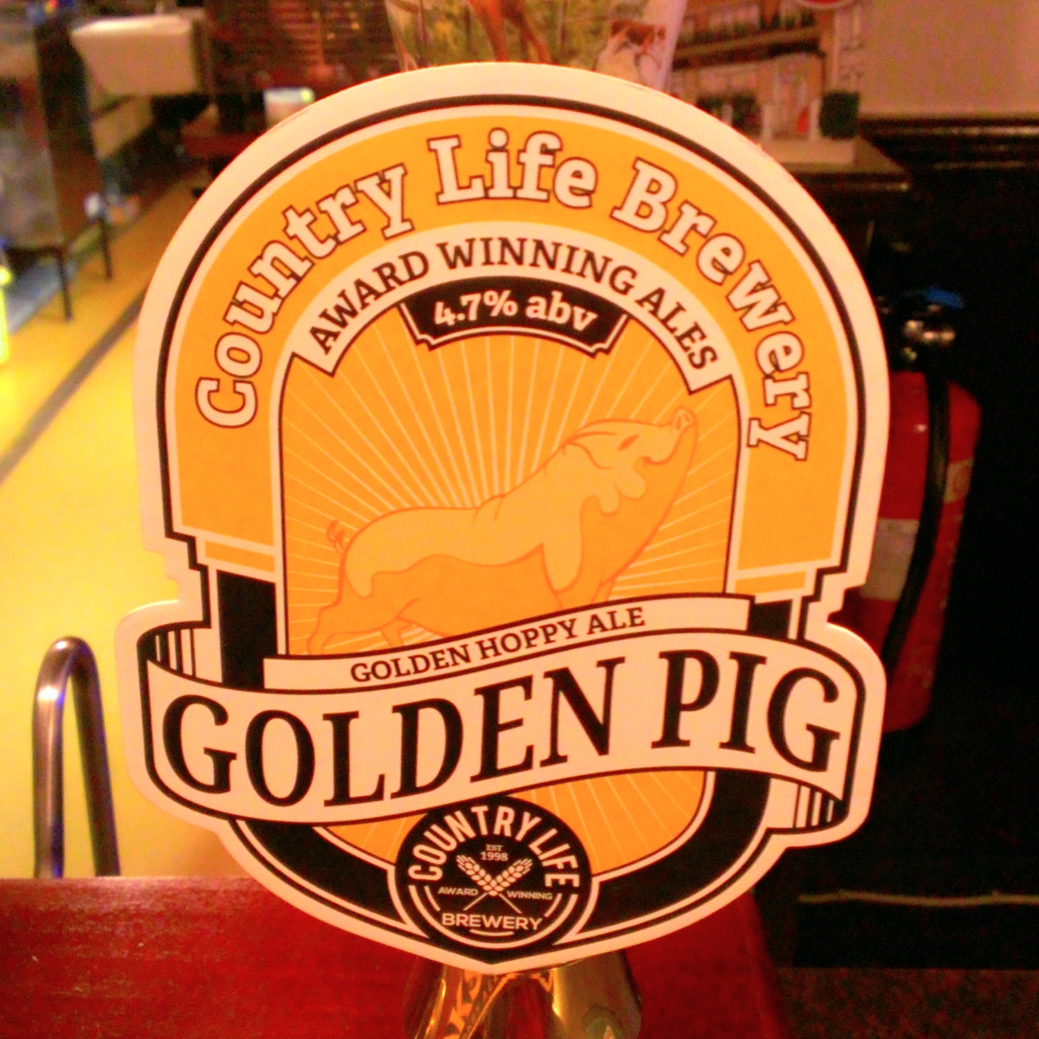 The Beer in Review Devon Craft Beer Review Golden Pig from Country