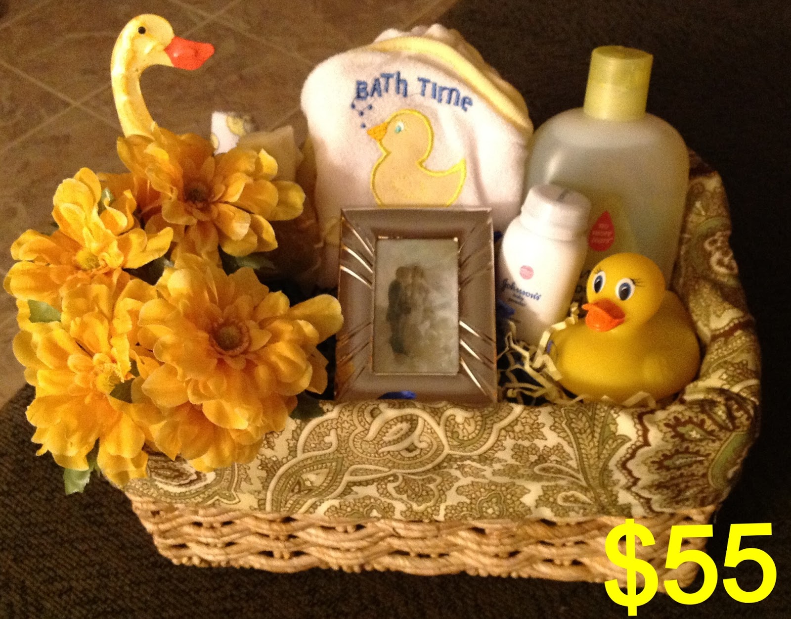 Athalia's Gift Baskets Shop Baby gift basket (rubber duckie theme)...