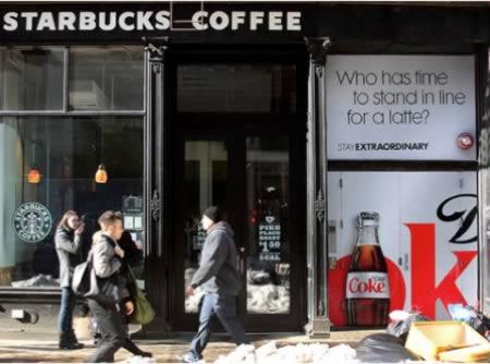 Diet+Coke+vs+Starbucks 8 Persaingan Iklan Tersengit di Dunia