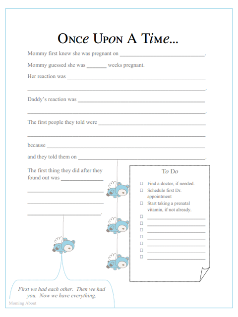 guest book pages printable