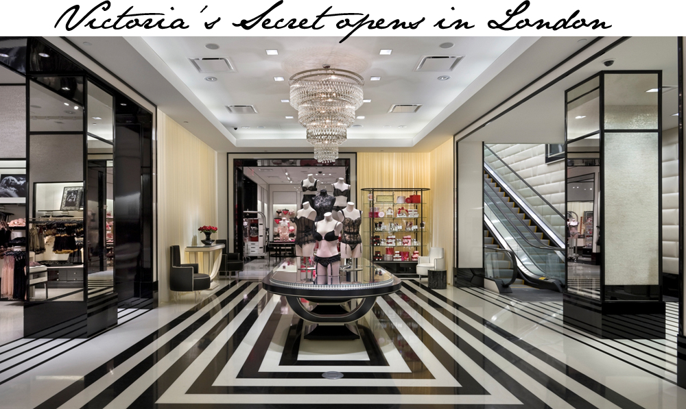 Victoria's Secret opening in London! Emily Jane Johnston