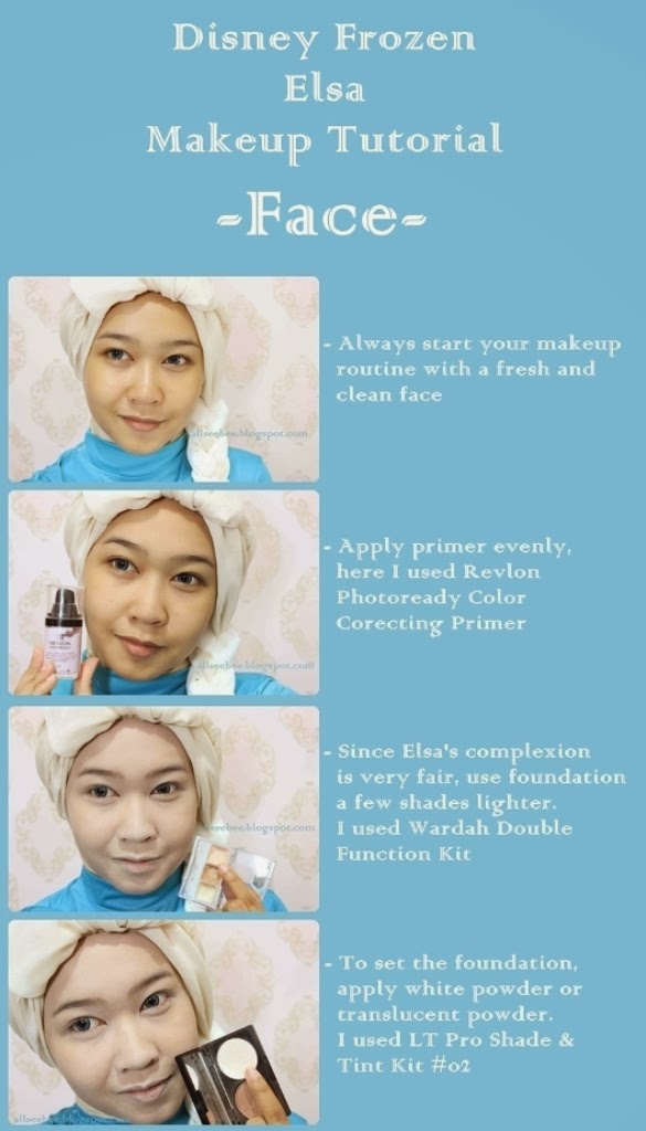 Disney Frozen Elsa Makeup Tutorial