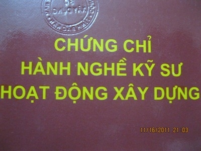 Chứng chỉ hành nghề thiết kế xây dựng